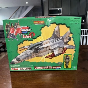 Conquest X-30 w Slip Stream GI JOE COBRA Spy Troops MIB NEW - Picture 1 of 7