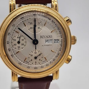 RIVADO Reloj Deportivo Cronógrafo Automático Murex ETA 7750 Automático [Excelente Estado] - Imagen 1 de 20