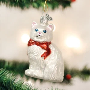 Old World Christmas Princess Kitty Glass Blown Ornament NWT-Free Shipping! - Picture 1 of 1