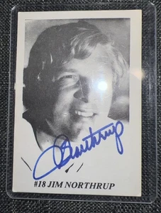 Jim Northup Autographed/Signed card - Picture 1 of 2