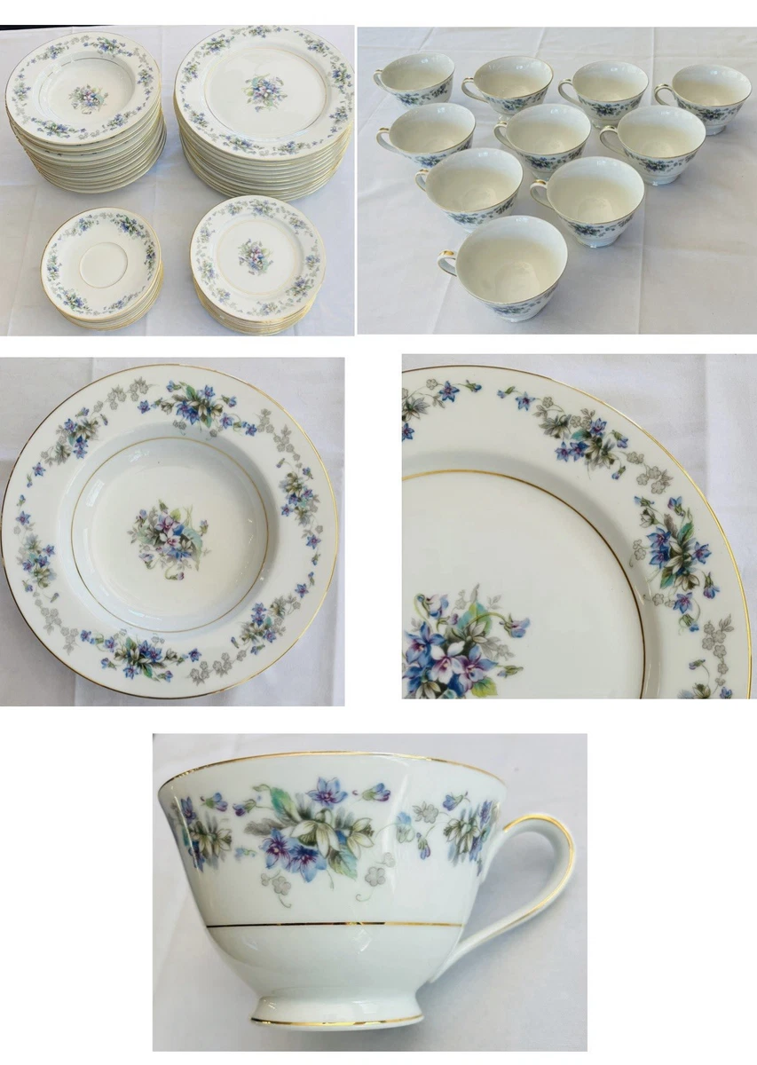 Fitz And Floyd Service De Table En Grès 16 Pièces English Garden