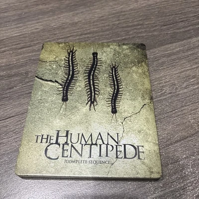 The Human Centipede - The Complete Sequence Steelbook rare - Region B Blu Ray - Image 1 of 4