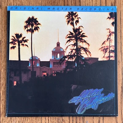 Eagles Hotel California Mobile Fidelity 1984 MFSL 1-126 33 rpm JVC vinyl NM/VG+ Foto 1 de 4