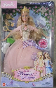 Neu UNGEÖFFNET Barbie als Die Prinzessin und der Bettler Puppe Prinzessin Anneliese 2004 - Bild 1 von 7