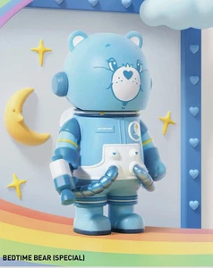 Care Bears ❤ MEGA Space Molly 100% ❤ AUTHENTIC Pop Mart [ Bedtime Bear ] Figure - Imagen 1 de 7