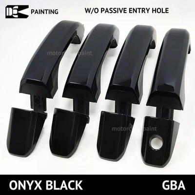 2020-2025 GMC Sierra Front & Rear Door Handle Onyx Black GBA - Image 1 of 4