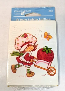 Mesa De Colección Strawberry Shortcake American Greetings Tallies Puente Cuenta 2 Nueva - Imagen 1 de 8
