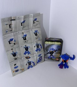 LEGO BIONICLE: Gahlok Va (8550) with purple mask, box, and poster/instructions
