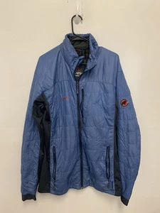 Mammut Guye Jacket Blue Polartec Alpha Lightweight Synthetic Men’s Large XXL - Picture 1 of 5