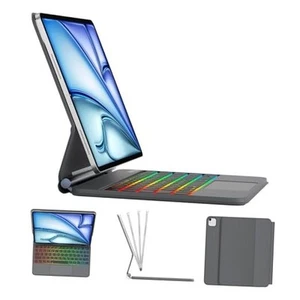 Keyboard Case for iPad Air 11 inch M3,2025/M2, 2024 & iPad Pro 11 inch - Picture 1 of 7