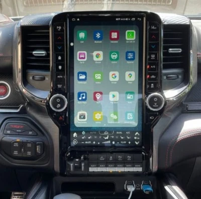 13.6"Radio carplay For Dodge RAM 1500 2500 3500 2019-2024 navigation A/C Player - Image 1 of 4
