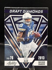 2023 Absolute Draft Diamonds #19 Keenan Allen - Picture 1 of 2