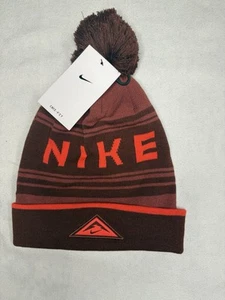 Nike Dri-Fit Trail Poliéster Tejido Pom Gorro Unisex Adulto DV3345-217 Rojo - Imagen 1 de 8