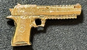2025 9 Gram .999 Silver Gold Gilded Desert Eagle Poured Pistol Investment Caster - Picture 1 of 4