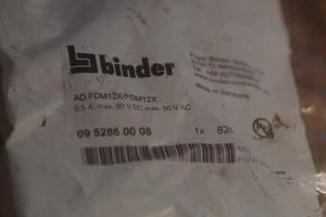 BINDER 09-5286-00-08 / 0952860008 Nuovo in confezione! - Foto 1 di 2