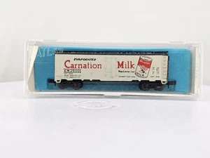 Atlas N Scale 2398 Carnation Milk Reefer Car CM 25001 Model Railroad Train Car - Picture 1 of 11