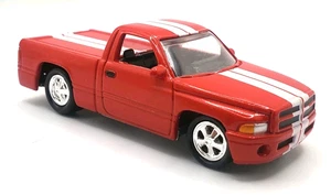 1999 Johnny Lightning 1997 Dodge Ram VTS Pickup Truck Metal Base Red Loose - Picture 1 of 6