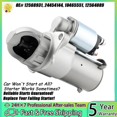 Starter For 2002-2007 Pontiac G5 G6 Pursuit Solstice Sunfire 9 Teeth 12568931 Foto 1 de 4