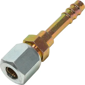 AJUSTE DE AIRE ACONDICIONADO DE PÚAS ACERO, TUBO DE COMPRESIÓN, MANGUERA RECTA #6, TUBO DE 3/8" 35-2901BAR - Imagen 1 de 1