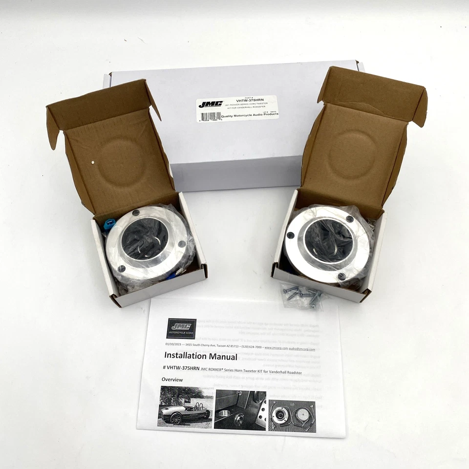 JMC Rokker 3,5 дюйма рупорный твитер универсальный предварительно проводной квадроцикл вездеход мотоцикл Vanderhall - Изображение 1 из 4