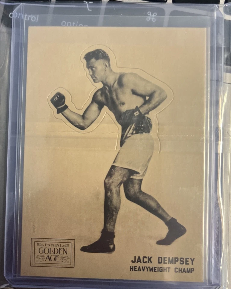Jack Dempsey 2012 Panini RARE GOLDEN AGE BOXING Card Free Shipping  - Imagem 1 de 1