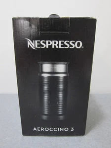 Nespresso Aeroccino 3 Elektrischer Milchaufschäumer - Schwarz (3694-US-BK) - NEU - Bild 1 von 5