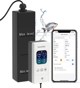 Nuovissimo Smart Fish Tank Water Monitor 4 in 1 pH/TDS/EC/Temp 24h Online APP 3116 - Foto 1 di 6