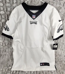 Nike NFL On-Field Philadelphia Eagles White Jersey Blank Size 52 AUTHENTIC 2015 - Picture 1 of 9