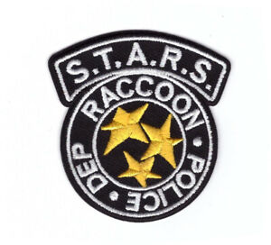Mini Raccoon Police Resident Evil Hat Costume VELCRO® BRAND Hook Fastener Patch