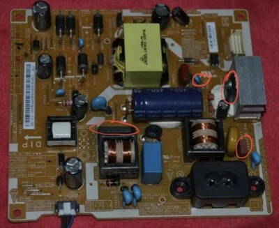 KIT RIPARAZIONE Scheda Alimentazione PSU TV  SAMSUNG  LT22C300EW  BN44-00505A - Immagine 1 di 4