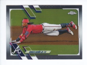 2021 Topps Chrome #50 RONALD ACUNA JR. Atlanta Braves - Bild 1 von 2
