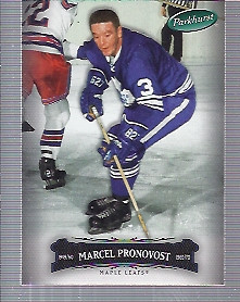 2006-07 Parkhurst Maple Leafs Hockey Card #102 Marcel Pronovost