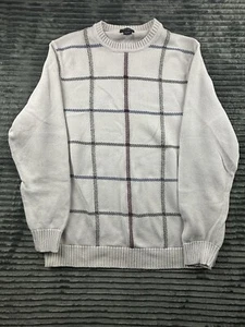 Alexander Julian Colours Pullover Strickpullover Herren 2XL weiß creme mit blau rot - Bild 1 von 13