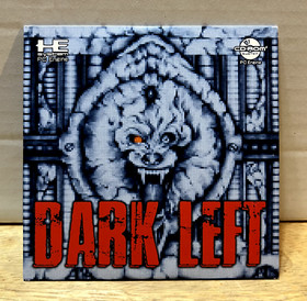 PCE Works DARK LEFT Video Game Reproduction (1993) Turbo Duo PC Engine