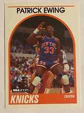 1989 NBA Hoops #80 Patrick Ewing New York Knicks