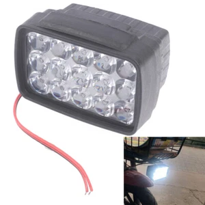 Motorcycle Headlight Spot Light 15 LED 1000LM For Motos ATV Scooter Light_sh - Picture 1 of 8