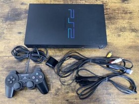 Sony PlayStation 2 PS2 Midnight Black Console  JAPAN NTSC-J SCPH-39000 Used jp 