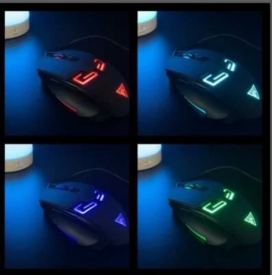 INPUTGX ,GAMING MOUSE GM105 USB 6D backlight LED:7 colors breath - Image 1 of 4