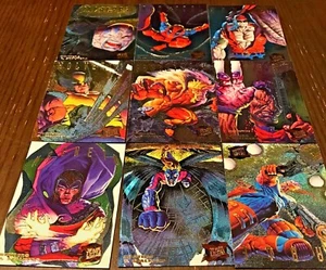 1995 X-Men Fleer Ultra 2 Marvel Hunters & Stalkers Gold 9 Card Insert Chase Set - Picture 1 of 1