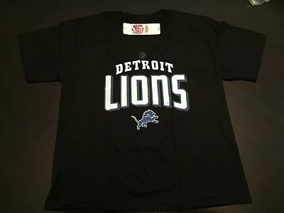 Detroit Lions NEW Youth Medium Logo T-Shirt . NFL Football Tee NWT Gift Fan Gift - Image 1 of 2
