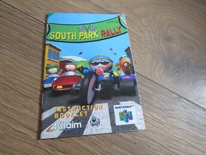 South Park Rally MANUAL para N64 - Imagen 1 de 2