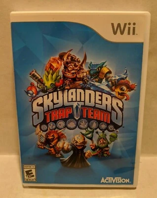 Skylanders Trap Team Nintendo Wii Game Activision White Case - Image 1 of 3