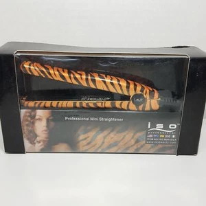 Iso Beauty portable MINI PROFESSIONAL HAIR STRAIGHTENER flat & curling iron - Picture 1 of 11