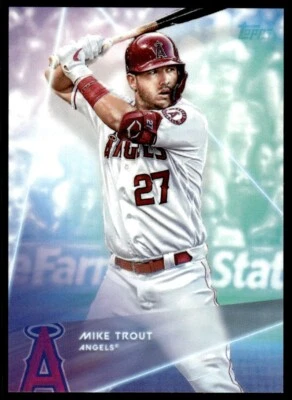 2020 TOPPS X STEVE AOKI Mike Trout Los Angeles Angels #9 R46 - Image 1 of 2