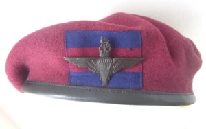 GUARDS PLATOON PARACHUTE REGIMENT QC BLACK CAP BADGE - BERET - PARAS AIRBORNE - Picture 1 of 6