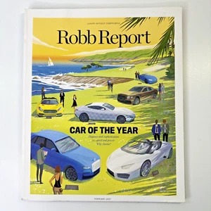 Robb Report Magazine February 2021 Car Of The Year Issue Luxury Travel Watches - Picture 1 of 8