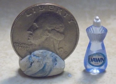 Dollhouse Miniature Dish Liquid Bottle Cleaner D 1:12 scale B122 Dollys Gallery