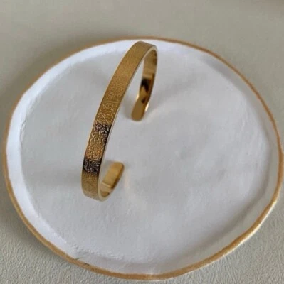 Brazalete Ayatul Kursi • Brazalete Islámico Chapado en Oro 18K • Brazalete Corán Foto 1 de 4