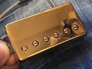80er Gibson Bill Lawrence GOLD Humbucker The OriginaL HB-L Platine Pickup - Bild 1 von 10