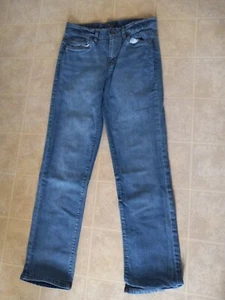 Lucky Brand Youth Jeans Sz 14 Blue Authentic Straight Adjustable Waist EUC - Picture 1 of 3
